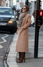 GERI HALLIWELL Out and About in London 01/19/2016