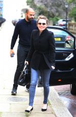 GERI HALLIWELL Out and About in London 01/26/2016