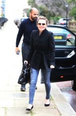 GERI HALLIWELL Out and About in London 01/26/2016