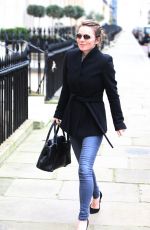 GERI HALLIWELL Out and About in London 01/26/2016