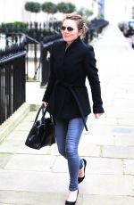 GERI HALLIWELL Out and About in London 01/26/2016