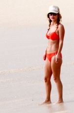 GIADA DE LAURENTIIS in Bikini at a Beach in Los Cabos 12/29/2015