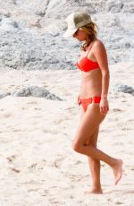 GIADA DE LAURENTIIS in Bikini at a Beach in Los Cabos 12/29/2015