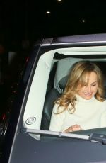 GIADA DE LAURENTIIS Leaves Giorgio Baldi in Santa Monica 01/20/2016