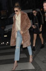 GIGI and BELLA HADID Out and About in Paris 01/21/2016