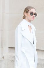 GIGI HADID Arrives at Her Hotel in Paris 01/26/2016
