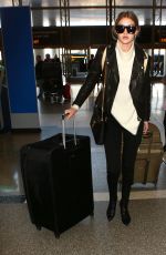 GIGI HADID Arrives at Los Angeles International Airport 01/15/2016