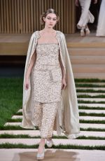 GIGI HADID at Chanel Haute Couture Spring/Summer 2016 Fashion Show in Paris 01/26/2016