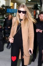 GIGI HADID at Charles De Gaulle Airport in Paris 01/19/2016