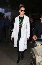 GIGI HADID at LAX Airport in Los Angeles 01/28/2016