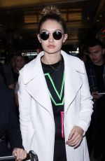 GIGI HADID at LAX Airport in Los Angeles 01/28/2016