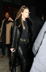 GIGI HADID Night Out in New York 01/05/2016