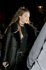 GIGI HADID Night Out in New York 01/05/2016