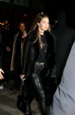 GIGI HADID Night Out in New York 01/05/2016