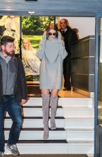 GIGI HADID Shopping at a Chanel Store in Paris 01/25/2016
