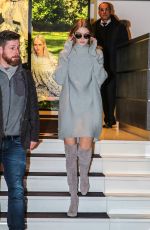 GIGI HADID Shopping at a Chanel Store in Paris 01/25/2016