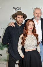 GILLIAN ALEXY at Outsider Photocall at 2016 Winter TCA Tour in Pasadena 01/08/2016