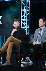 GILLIAN ANDERSON at The X-Files Panel at 2016 Winter TCA Tour 01/15/2016