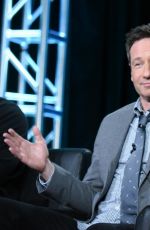 GILLIAN ANDERSON at The X-Files Panel at 2016 Winter TCA Tour 01/15/2016