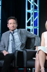 GILLIAN ANDERSON at The X-Files Panel at 2016 Winter TCA Tour 01/15/2016