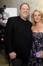 GILLIAN ANDERSON at War and Peace Screening in New York 01/11/2016