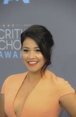 GINA RODRIGUEZ at Critics’s Choice Awards 2016 in Santa Monica 01/17/2016