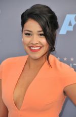 GINA RODRIGUEZ at Critics’s Choice Awards 2016 in Santa Monica 01/17/2016