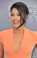 GINA RODRIGUEZ at Critics’s Choice Awards 2016 in Santa Monica 01/17/2016