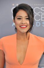 GINA RODRIGUEZ at Critics’s Choice Awards 2016 in Santa Monica 01/17/2016
