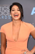 GINA RODRIGUEZ at Critics’s Choice Awards 2016 in Santa Monica 01/17/2016