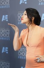 GINA RODRIGUEZ at Critics’s Choice Awards 2016 in Santa Monica 01/17/2016