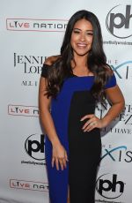 GINA RODRIGUEZ at Opening Night of Jennifer Lopez’s All I Have Residency in Las Vegas 01/20/2015