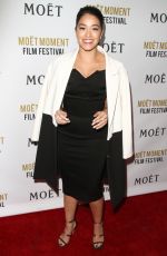 GINA RODRIGUEZ at The Moet & Chandon Celebration: 25 Years at the Golden Globes in West Hollywood 01/08/2016