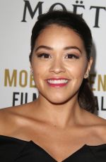 GINA RODRIGUEZ at The Moet & Chandon Celebration: 25 Years at the Golden Globes in West Hollywood 01/08/2016