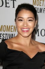 GINA RODRIGUEZ at The Moet & Chandon Celebration: 25 Years at the Golden Globes in West Hollywood 01/08/2016
