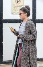 GINA RODRIGUEZ Walks Her Dog Out in Venice Beach 01/24/2016
