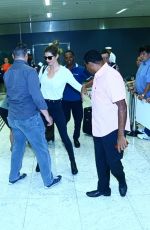 GISELE BUNDCHEN at Guarulhos Airport in Sao Paulo 01/27/2016