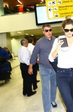 GISELE BUNDCHEN at Guarulhos Airport in Sao Paulo 01/27/2016