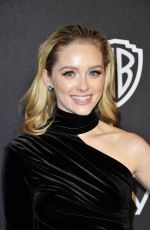 GREER GRAMMER at Instyle and Warner Bros. 2016 Golden Globe Awards Post-party in Beverly Hills 01/10/2016