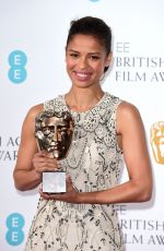 GUGU MBATHA-RAW at EE British Academy Film Awards Nominations Announcement in London 01/08/2016