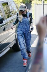 GWEN STEFANI Arrives at an Office Building in West Hollywood 01/21/2016