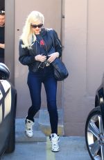 GWEN STEFANI Out and About in Los Angeles 01/28/2016