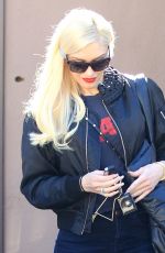 GWEN STEFANI Out and About in Los Angeles 01/28/2016