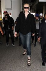 GWENDOLINE CHRISTIE at LAX Airport in Los Angeles 01/29/2016