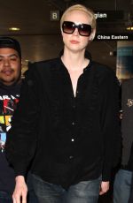 GWENDOLINE CHRISTIE at LAX Airport in Los Angeles 01/29/2016