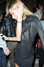 HAILEY BALDWIN at Nice Guy in West Hollywood 01/15/2016