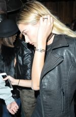 HAILEY BALDWIN at Nice Guy in West Hollywood 01/15/2016