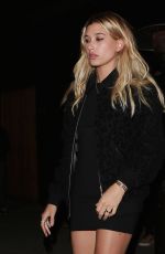 HAILEY BALDWIN at The Nice Guy in West Hollywood 01/11/2016