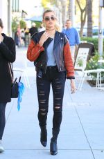 HAILEY BALDWIN Out and About in Beverly Hills 01/12/2016