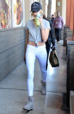 HAILEY BALDWIN Out and About in Beverly Hills 01/13/2016